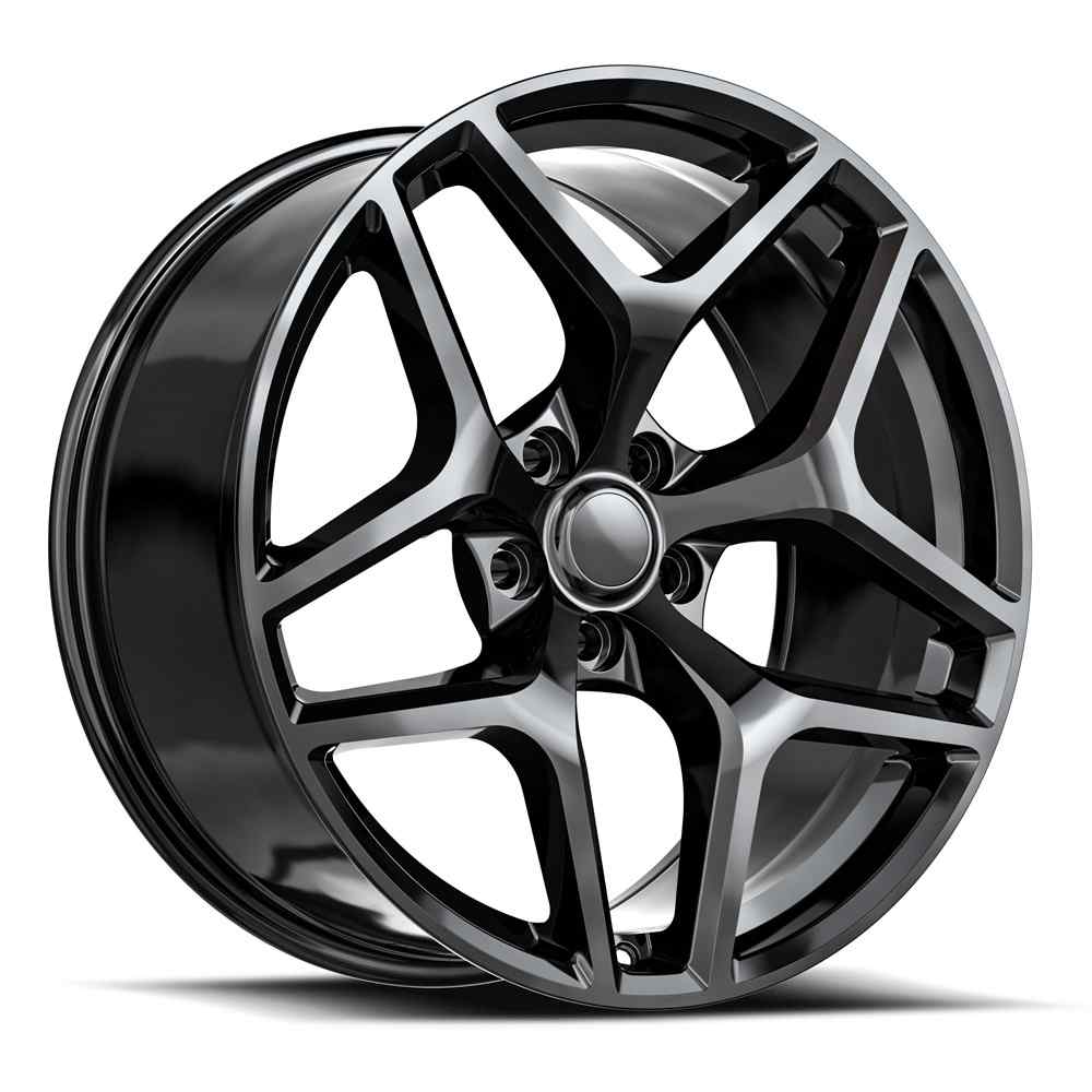 20x9 O.E. Revolution Z28 Gloss Black Wheel 5x120 (30mm)