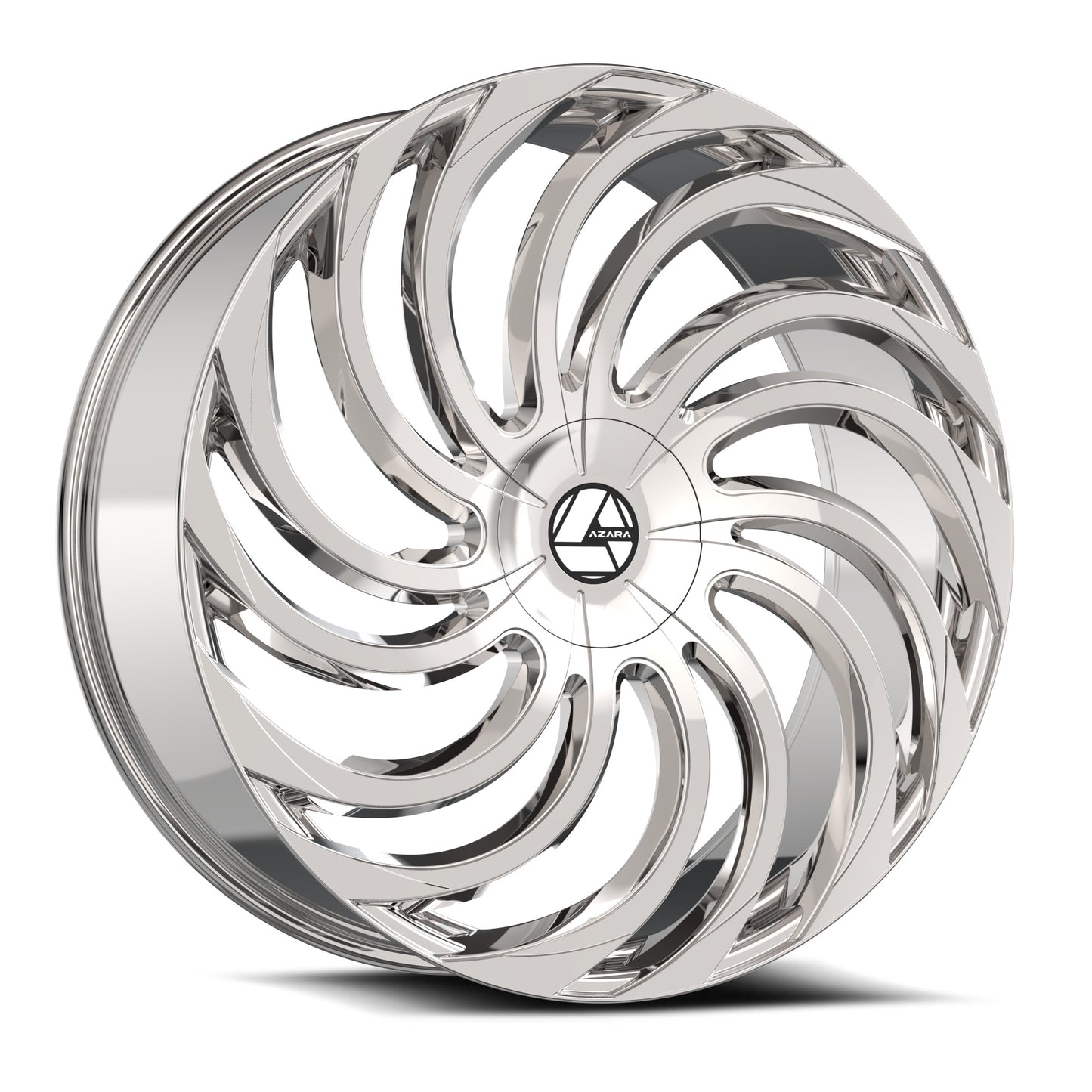 Azara AZA-534 20x8.5 5x112 5x114.3 +35 Cb 74.1 Nano Chrome