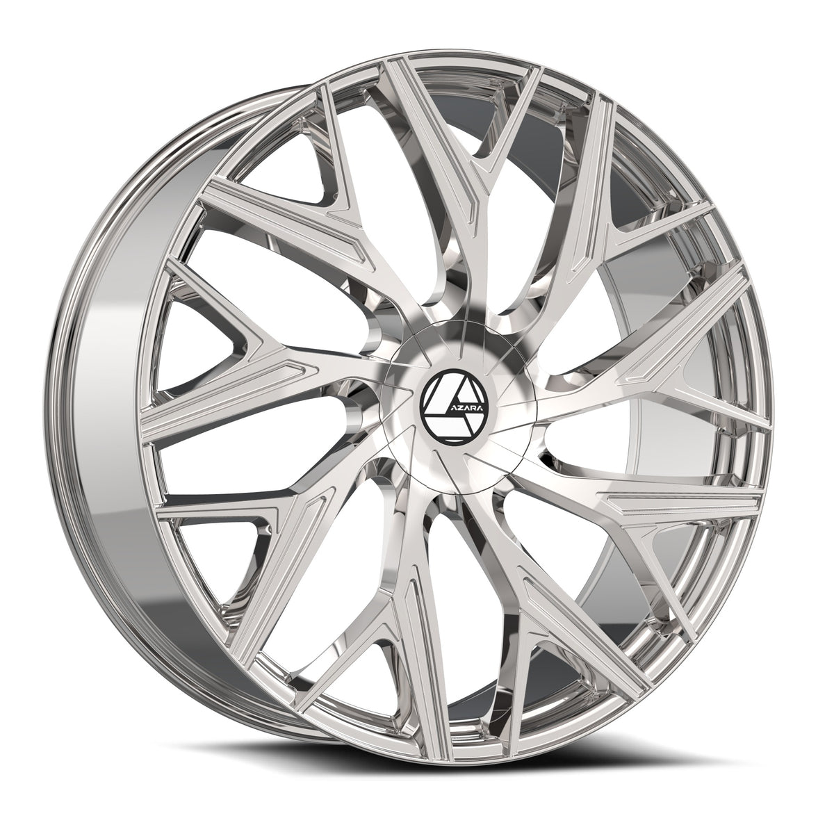 26x9.5 Azara AZA-527 Nano Chrome Wheel 6x135/6x5.5 (25mm)