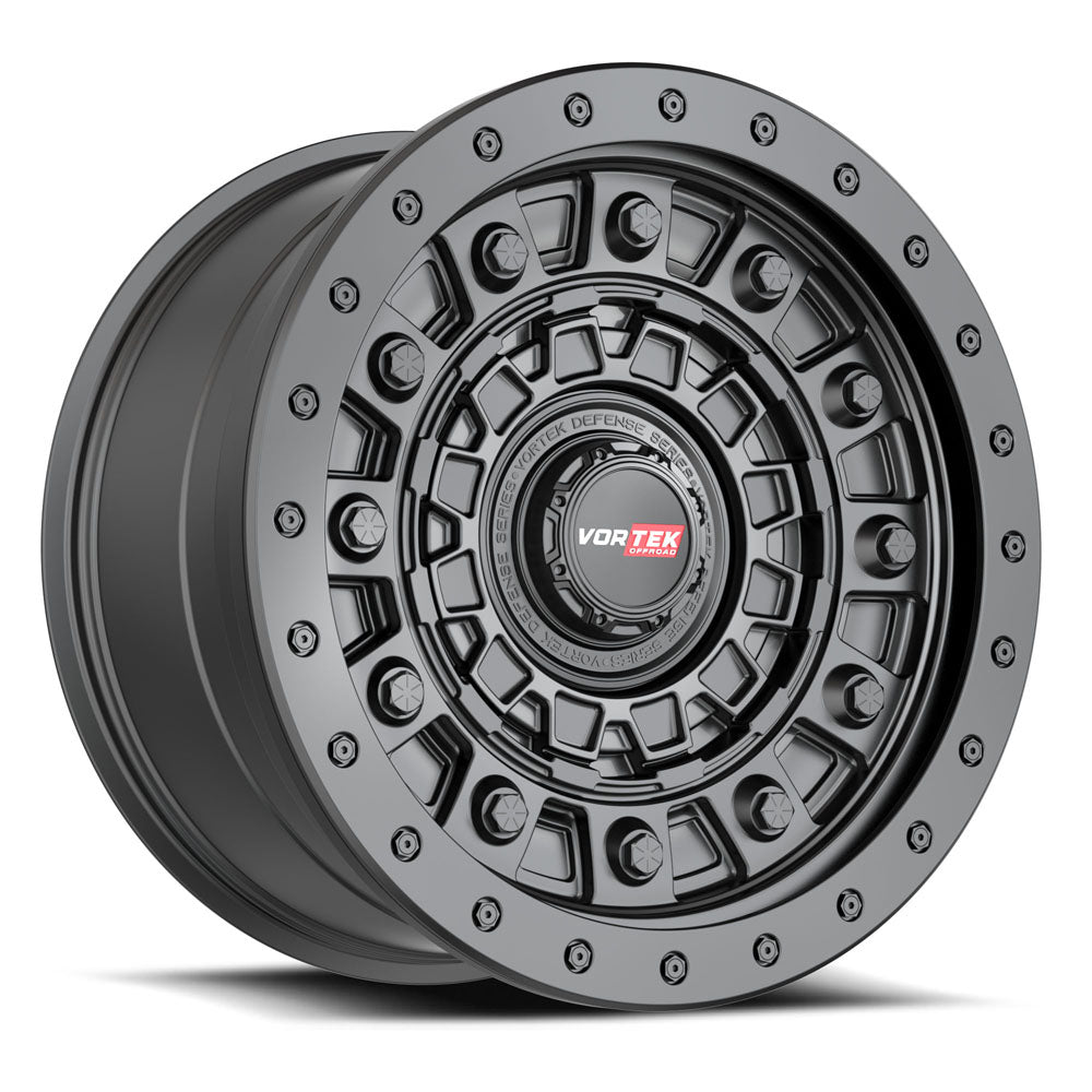 17x9 Vortek VRD-701 Matte Black Wheel 6x135/6x5.5 (12mm)
