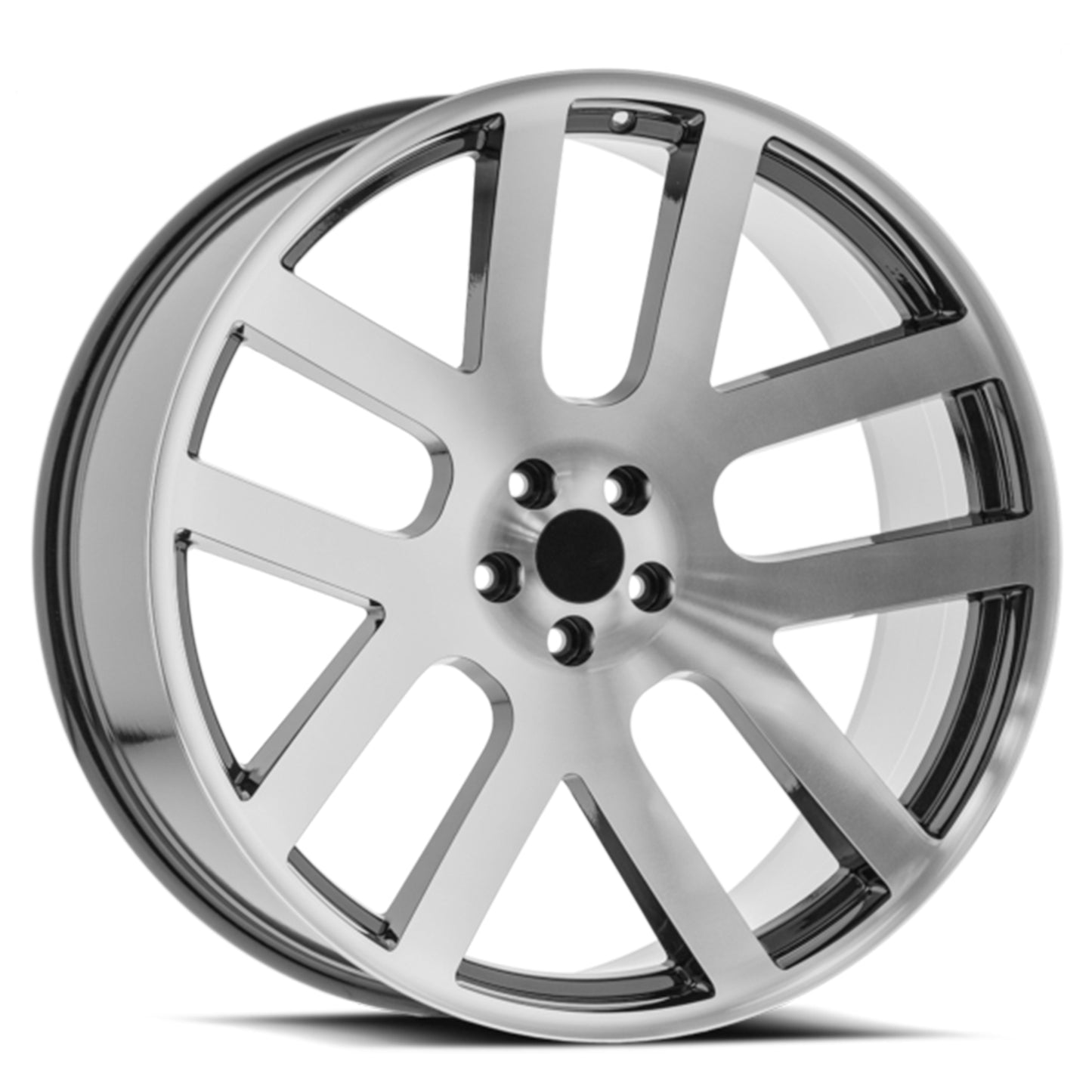 20x9 O.E. Revolution 107 Gloss Black & Machined Wheel 5x115 (20mm)