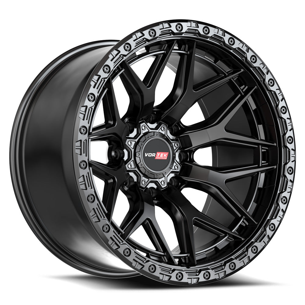 20x9.5 Vortek VRT-603 Satin Black Wheel 8x170 (18mm)