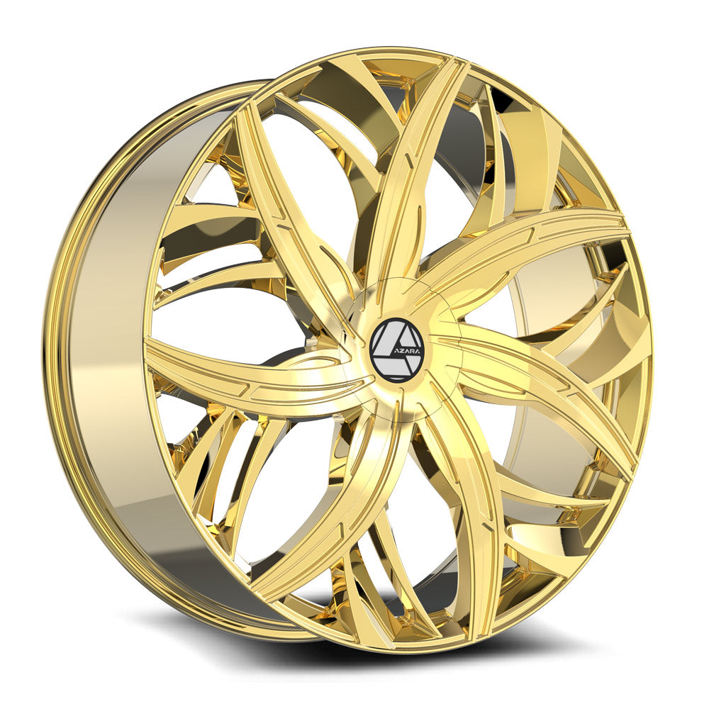 Azara AZA-541 20x8.5 5x114.3 5x120 +35 Cb 74.1 Gold