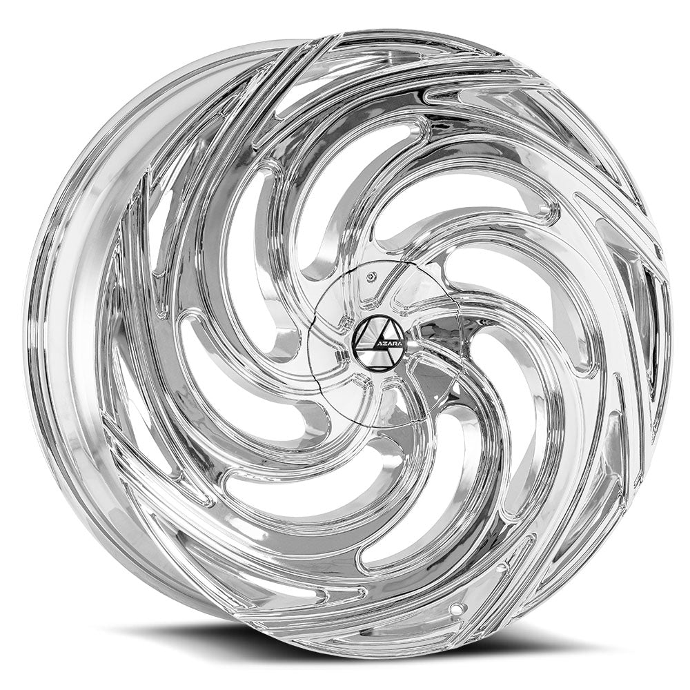 22x8.5 Azara AZA-519 Nano Chrome Wheel 5x112/5x4.5 (38mm)