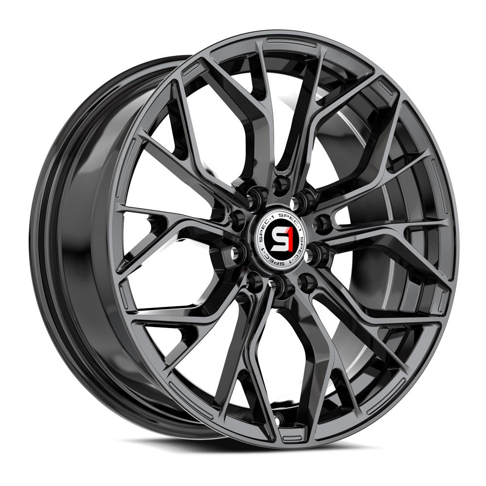 Spec-1 SP-76 16x6.5 5x100 5x114.3 +20 Cb73.1 Gloss Black