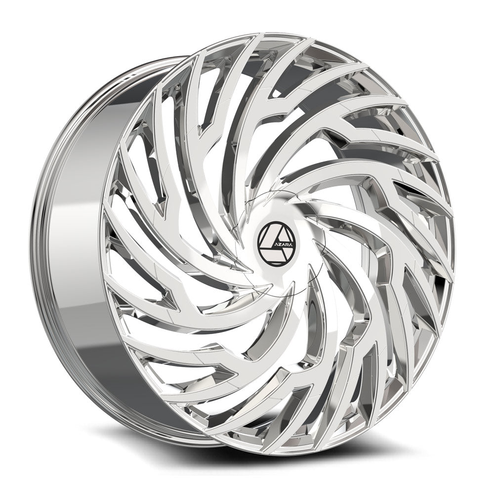 30x9.5 Azara AZA-536 Chrome Wheel 6x135/6x5.5 (22mm)