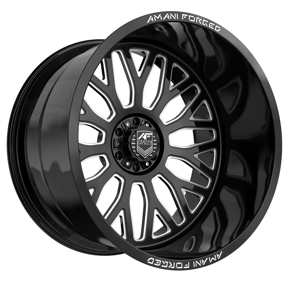 Amani SORLENO 26x16 8x Pocketed Blank -101 Cb 125.2 Gloss Black & Milled