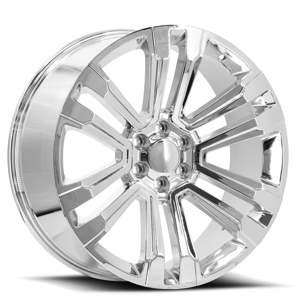 24x10 O.E. Revolution G-10 Nano Chrome Wheel 6x5.5 (31mm)