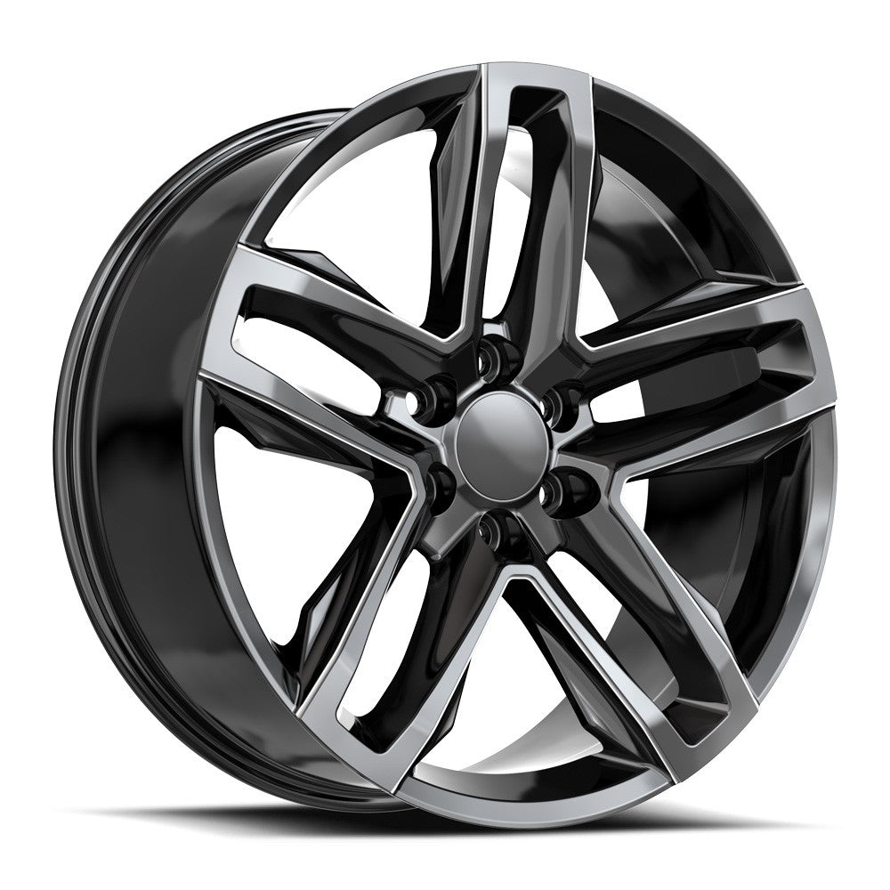 OE. Revolution C-24 26x10 6X139.7 +30 Cb 78.1 Gloss Black & Milled