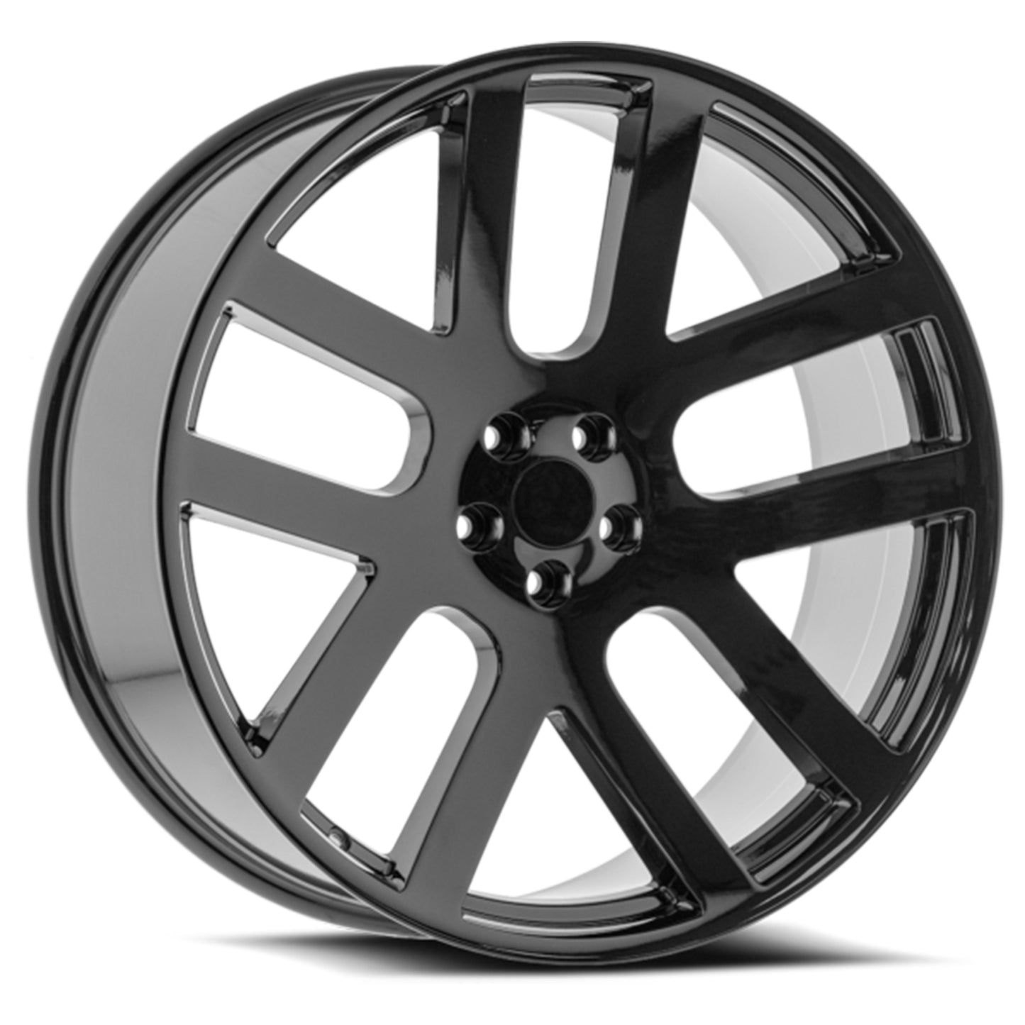 22x9 O.E. Revolution 107 Gloss Black Wheel 5x5.5 (25mm)