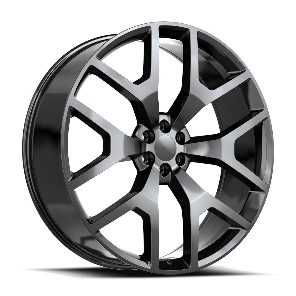 30x10 O.E. Revolution G-04 Gloss Black Wheel 6x5.5 (31mm)
