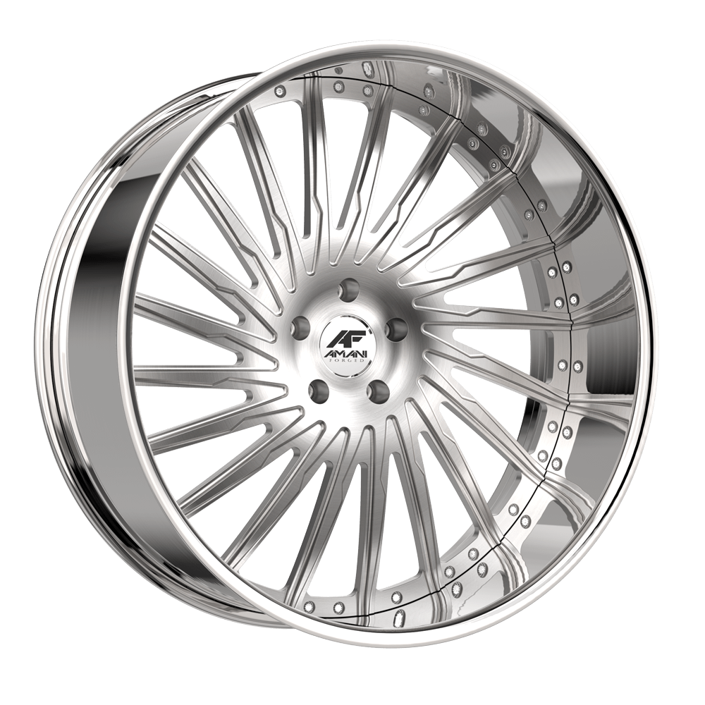 Amani Forged Cultura 22x9 5x Pocketed Blank +32 Cb 66.56 Brush Center Chrome Lip Standard Cap Flat Lip 2.5" (7.9) Amani Forged Cultura 22x10 Pocketed Blank +38 Cb 66.56 Brush Center Chrome Lip Standard Cap Round Lip 4"