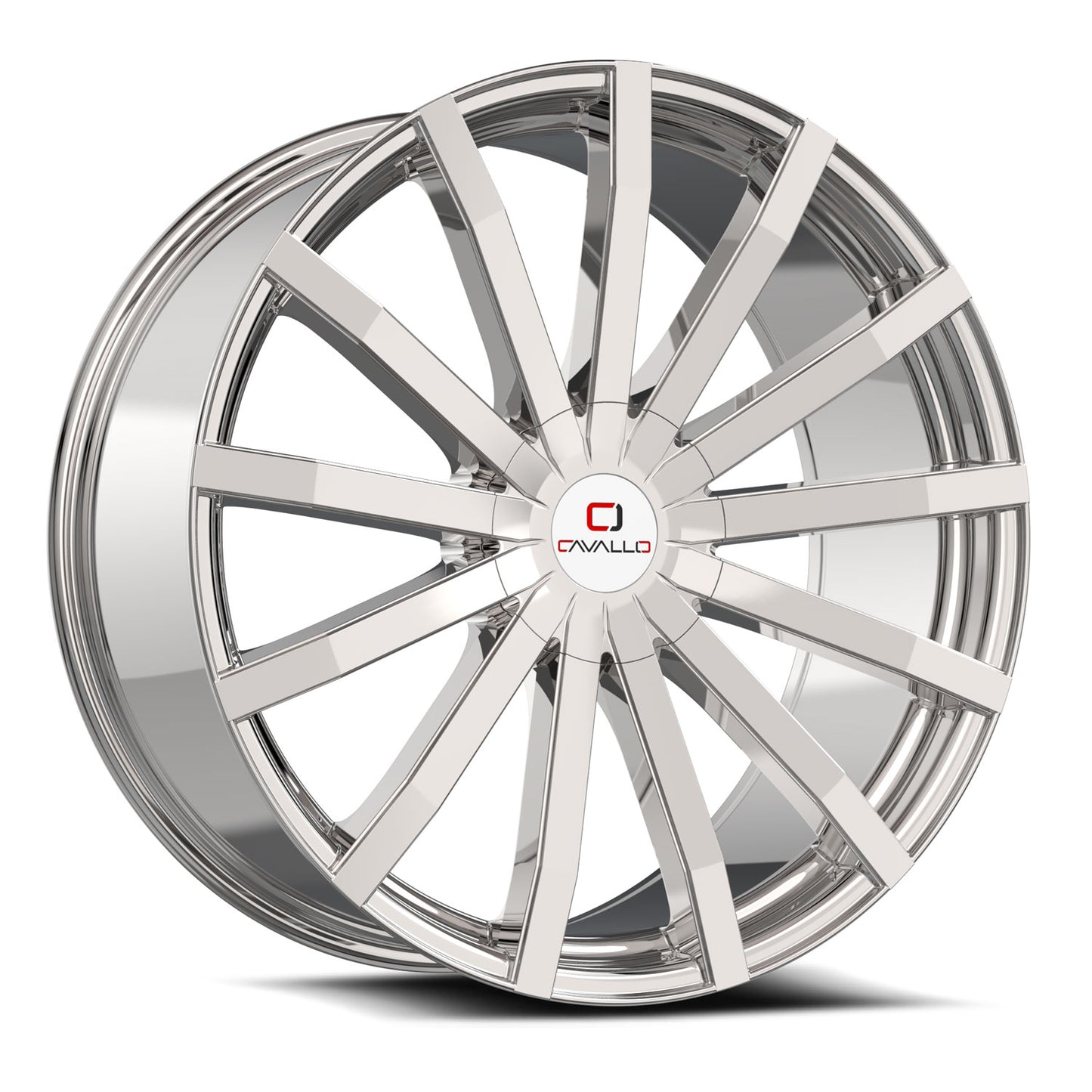 Cavallo CLV-52 20x8.5 5x112 5x114.3 +35 Cb 74.1 Nano Chrome