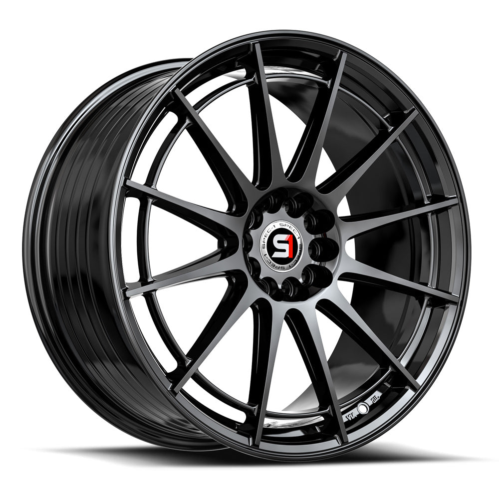 18x8 Spec-1 SP-64 Gloss Black Wheel 4/5 Lug Blank (34mm)