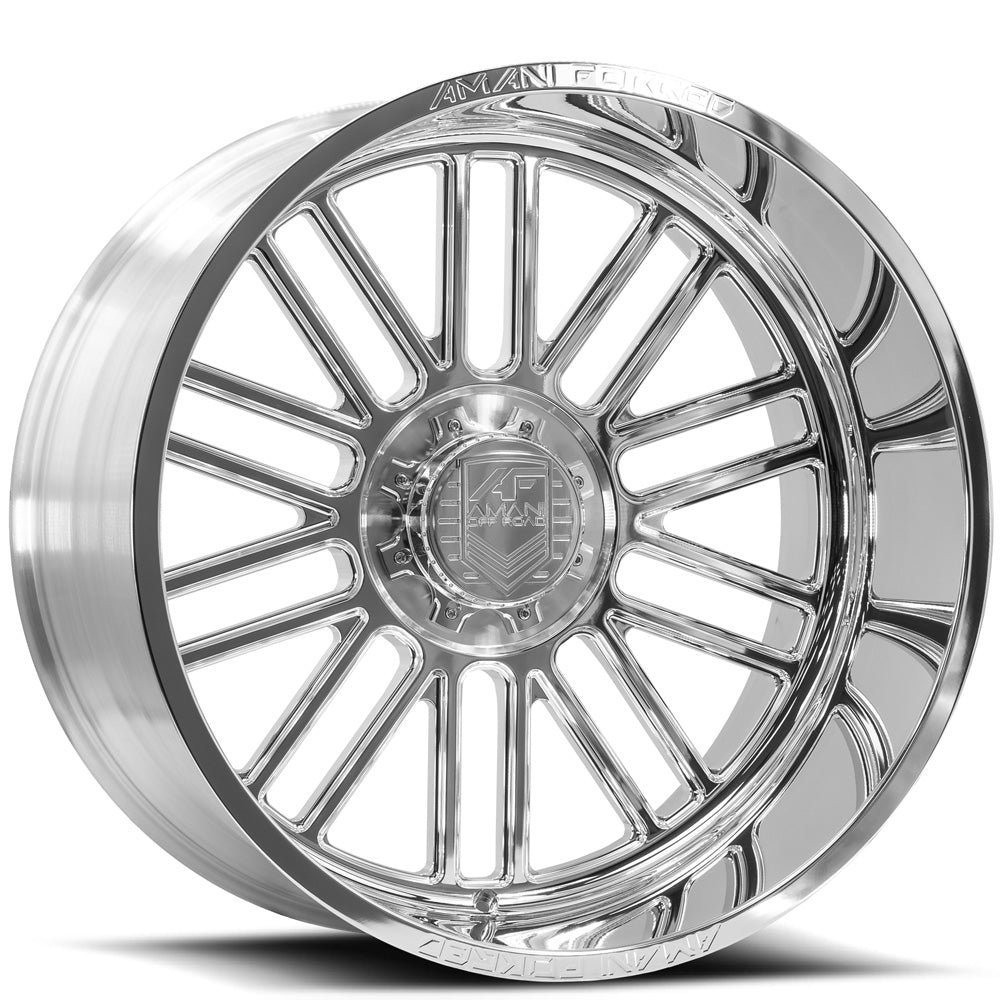 26x14 Amani Bario Polished Wheel Blank (-76mm)