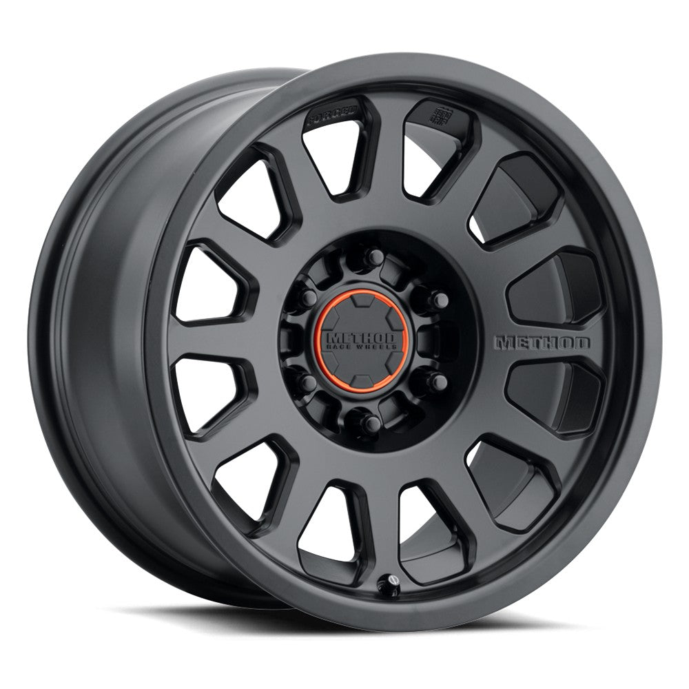 17x9 Method Race Wheels BLT100 Bead Grip FORGED Matte Black Wheel 6x5.5 (0mm)