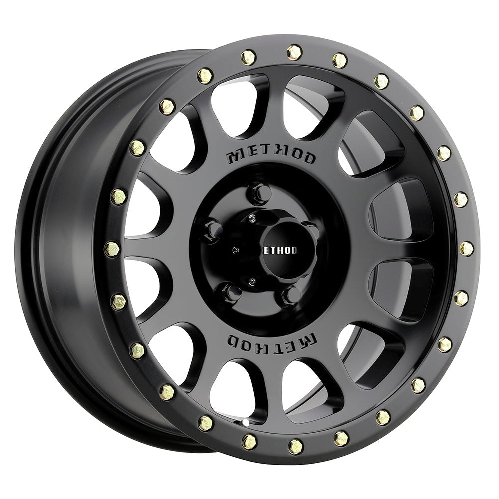 15x6 Method Race Wheels MR305 NV HD Matte Black Wheel 5x4.5 (0mm)