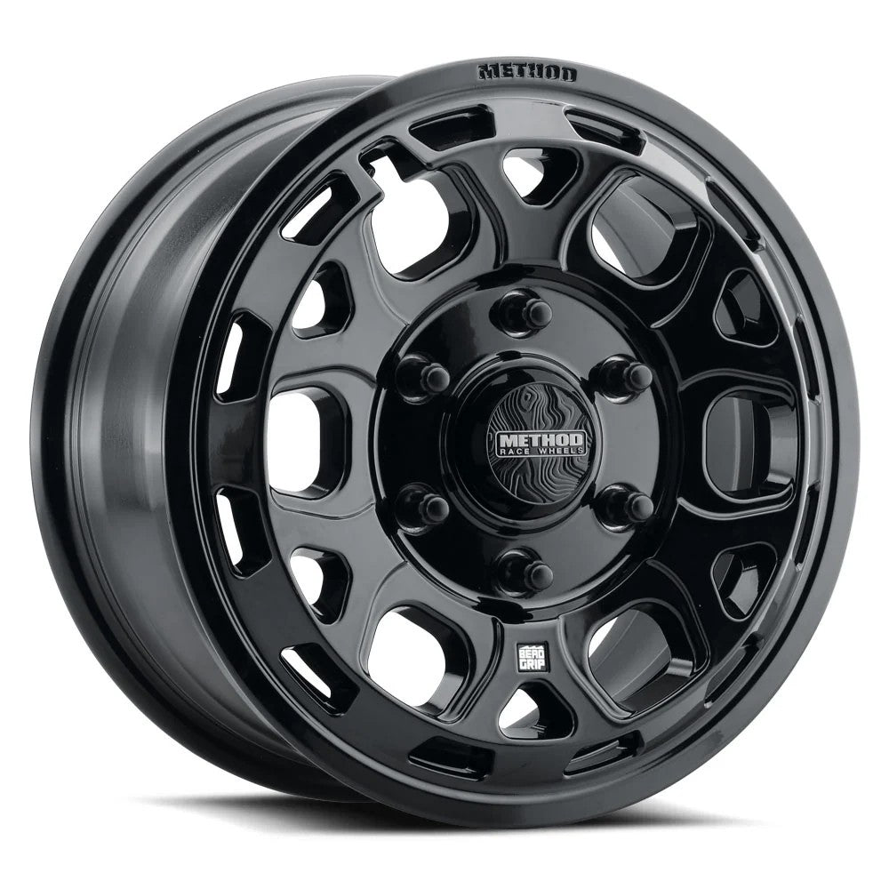 15x7 Method Race Wheels MR416 Bead Grip Gloss Black UTV Wheel 6x5.5 (74mm)