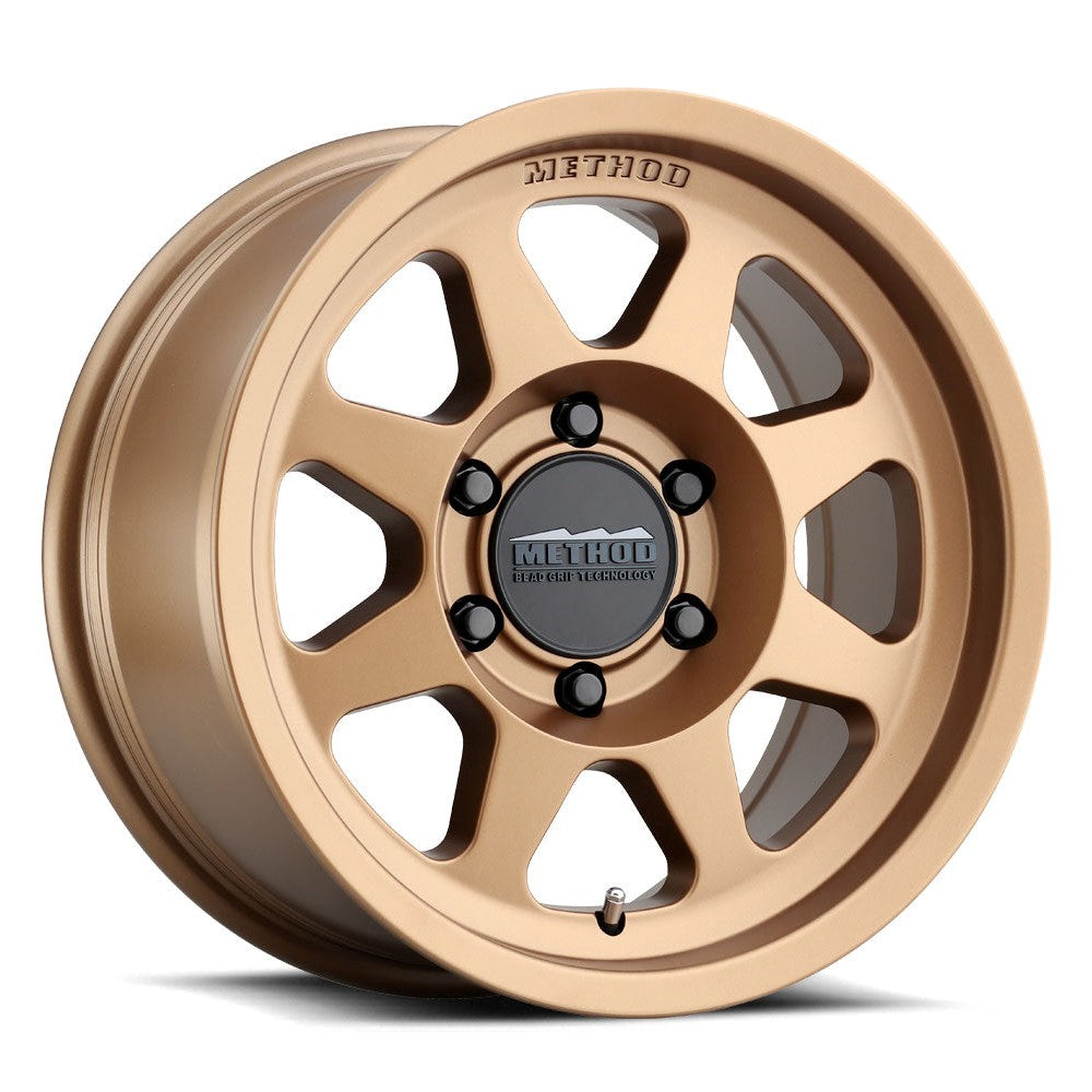 17x7.5 Method Race Wheels MR701 Bead Grip Method Bronze Wheel 6x130 (30mm)