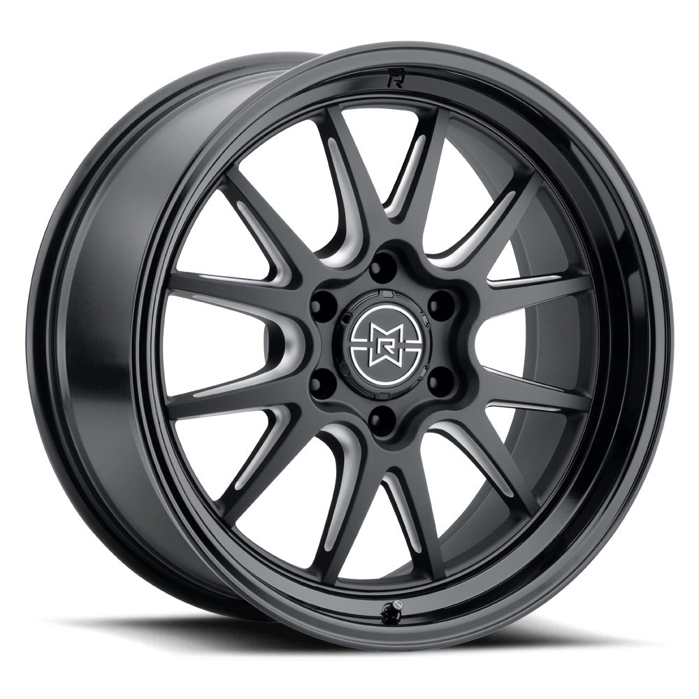 20x9 Method MR802 Raised Double Black Milled Wheel 6x135 (12mm)