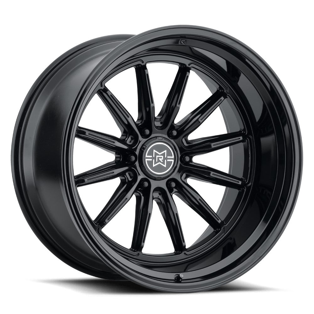 20x12 Method MR803 Raised Gloss Black Wheel 6x135 (-40mm)