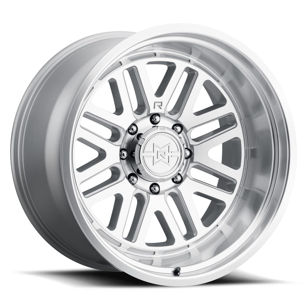 22x12 Method MR804 Raised Machined - Clear Coat Wheel 8x170 (-40mm)