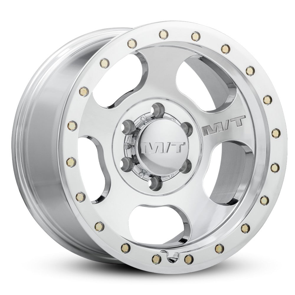 20x9 Mickey Thompson Canyon Pro Polished With Zinc Bolts Wheel 8x170 (0mm)