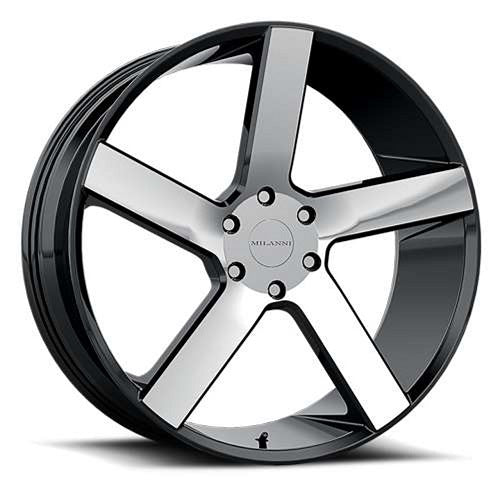 20x9 Vision 472 Switchback Gloss Black Machined Face Wheel 6x120 (30mm)