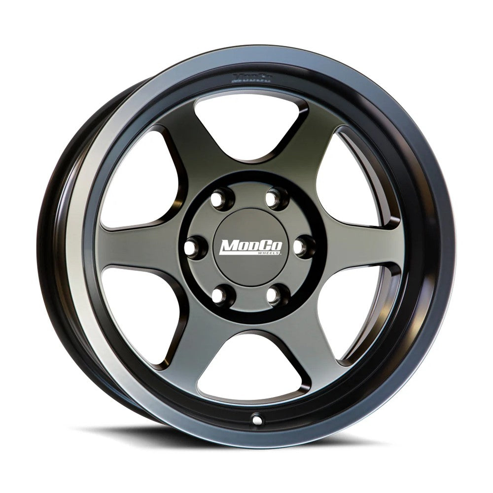 17x8.5 ModCo Wheels M71 Matte Black Wheel 6x4.5 (0mm)
