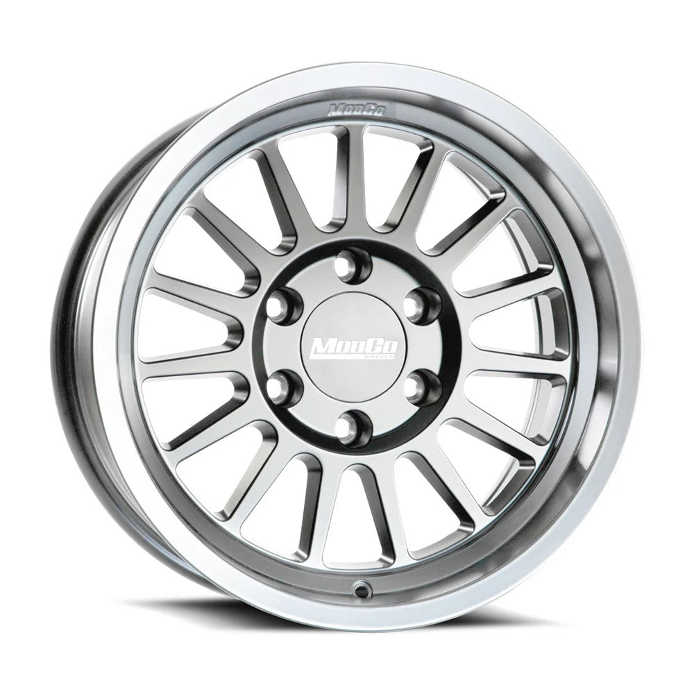 17x8.5 ModCo Wheels M72 Machined With Clear Wheel 6x5.5 (0mm)
