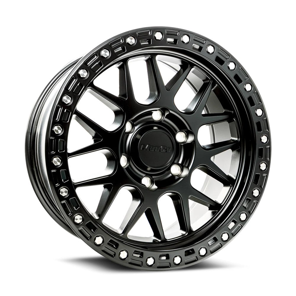 17x8.5 ModCo Wheels M73 Matte Black Wheel 6x5.5 (22mm)