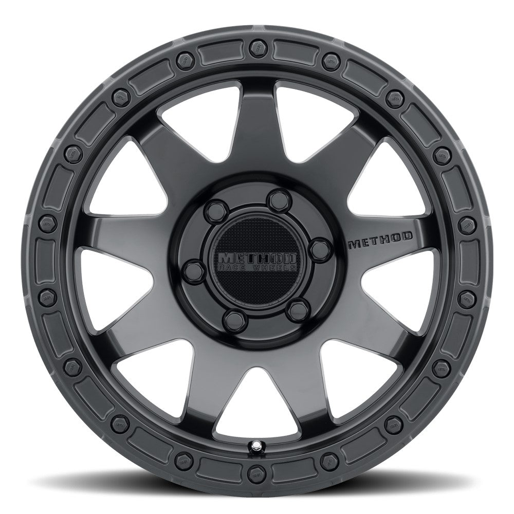 17x9 Method MR317 Matte Black Wheel 6x5.5 (-12mm)