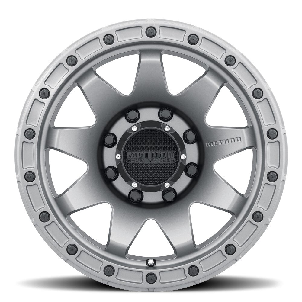 17x9 Method MR317 Titanium Wheel 8x6.5 (-12mm)