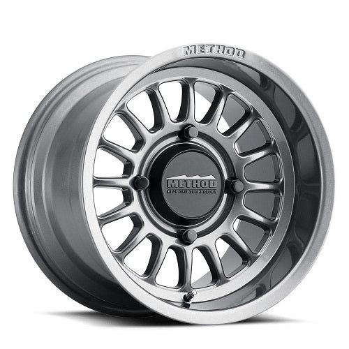 15x7 Method MR411 Bead Grip Gloss Titanium Wheel 5x4.5 (38mm)