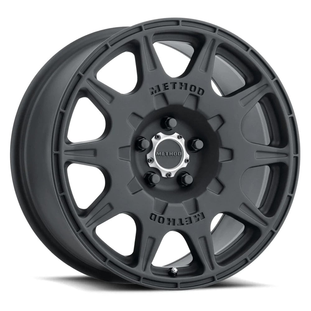 17x8 Method MR502 RALLY Matte Black Wheel 5x108 (38mm)