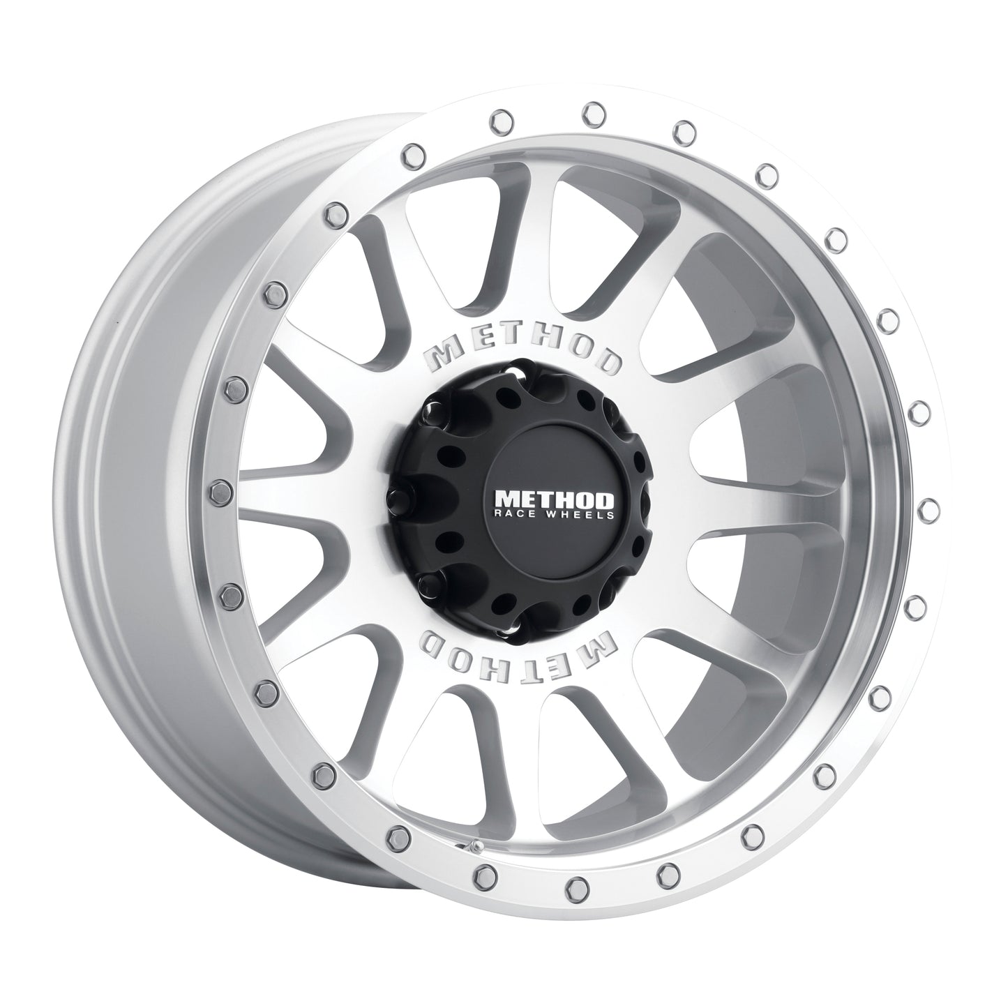 20x10 Method MR605 NV Machined W/ Clear Coat Wheel 8x6.5 (-24mm)
