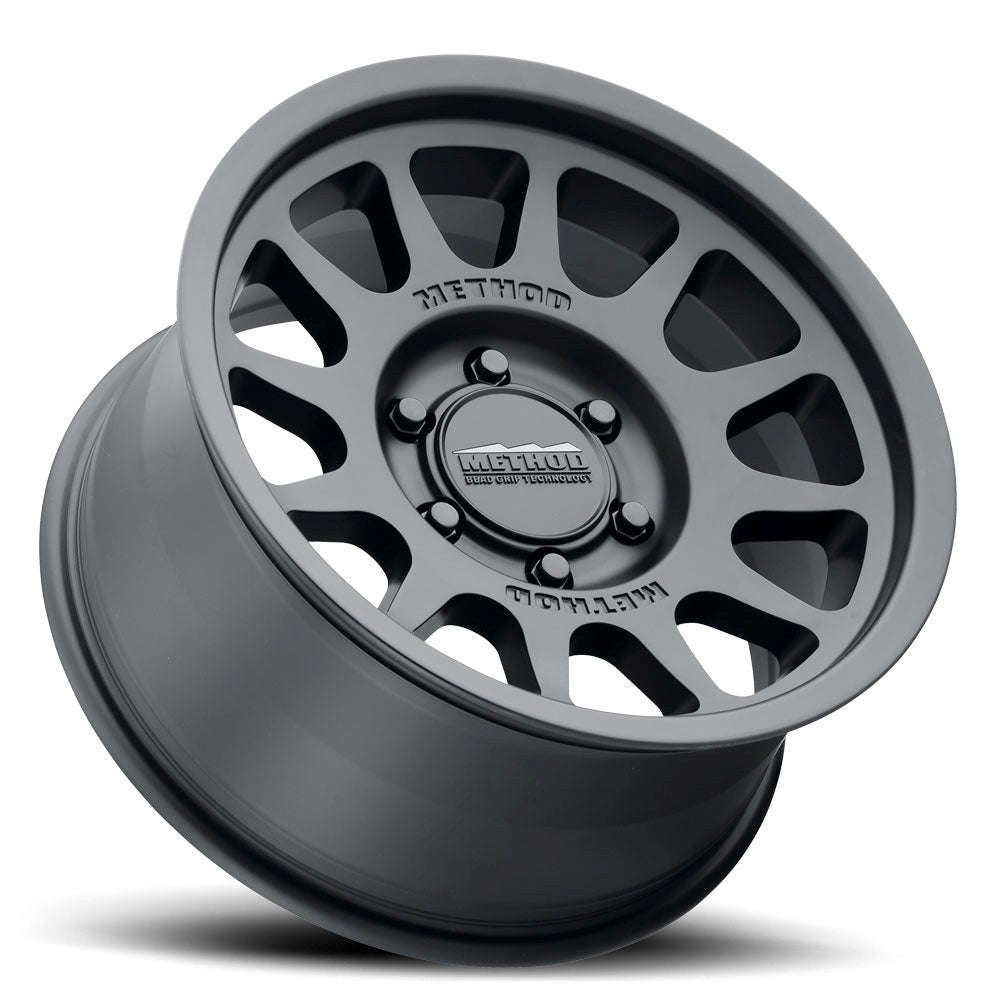 18x9 Method Race Wheels MR703 Bead Grip Matte Black Wheel 6x135 (12mm)