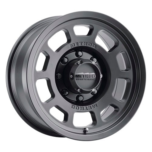 17x8.5 Method MR705 Bead Grip Matte Black Wheel 8x180 (0mm)