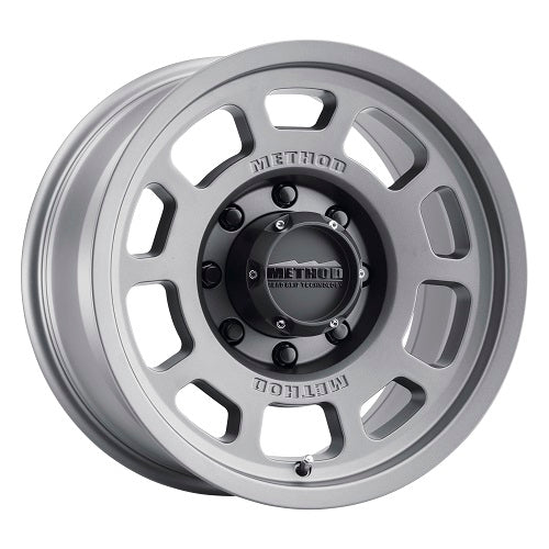 17x8.5 Method 705T Bead Grip Titanium Wheel 8x6.5 (0mm)