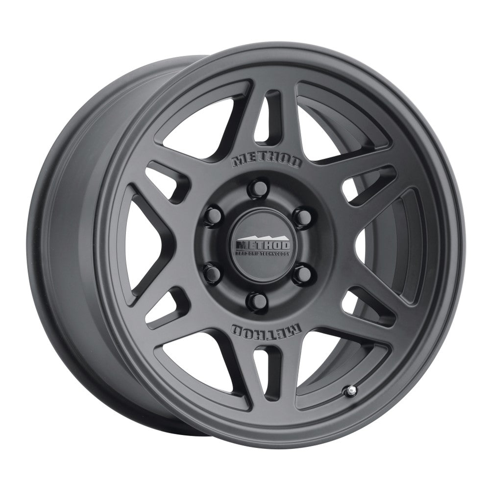 17x7.5 Method MR706 Bead Grip Matte Black Wheel 6x130 (50mm)