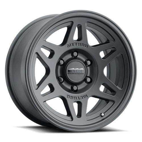 17x8.5 Method Race Wheels MR706 Bead Grip Matte Black Wheel 6x5.5 (0mm)
