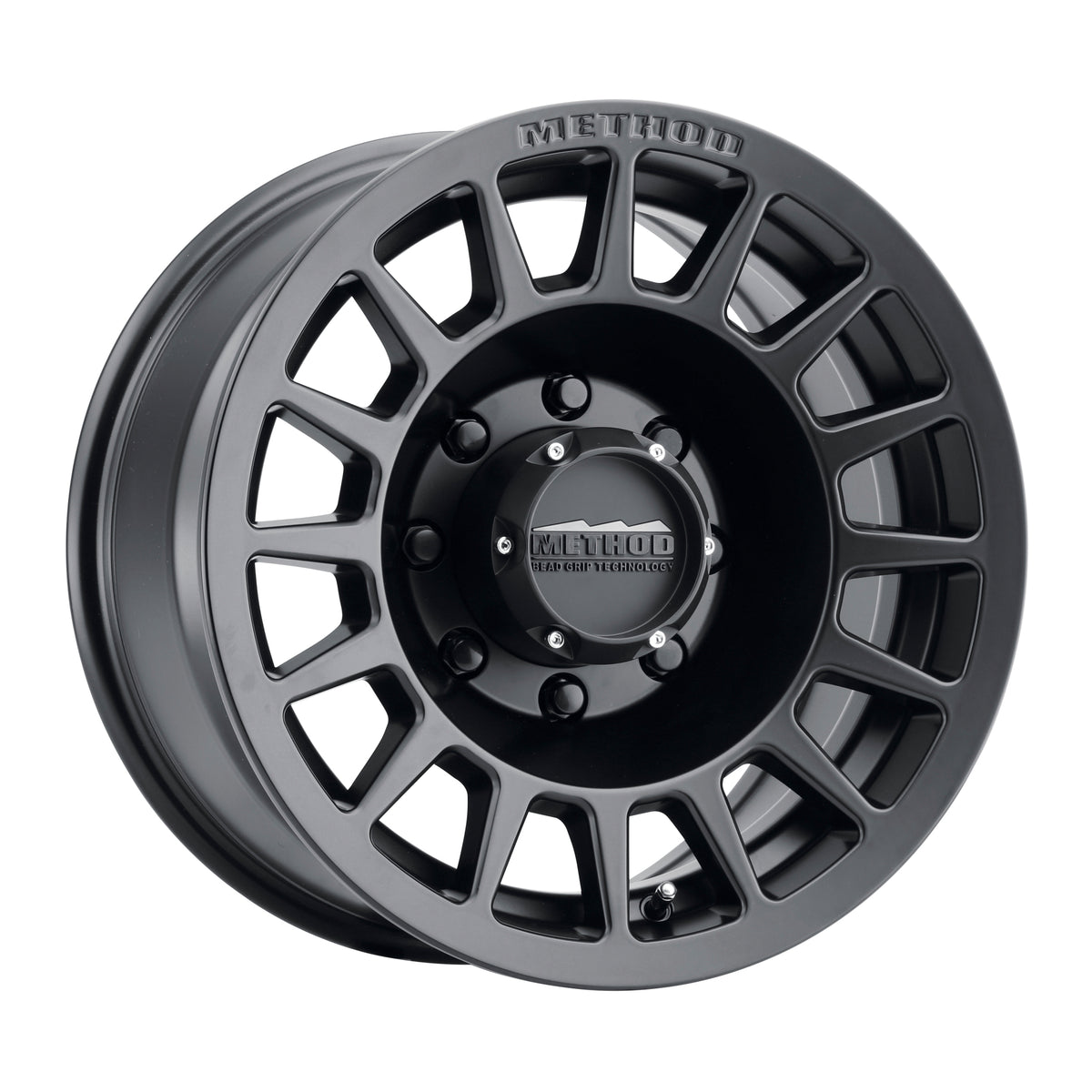 18x9 Method MR707 Bead Grip Matte Black Wheel 8x180 (18mm)