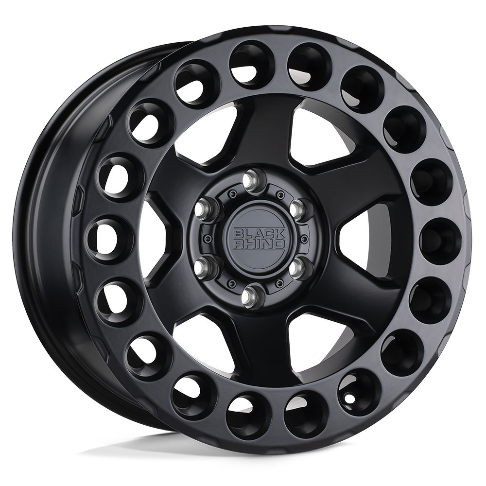 18x9.5 Black Rhino ODESSA MATTE BLACK Wheel 6x120 (12mm)