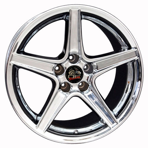 18x9 OE Wheels FR06B Chrome Wheel 5x4.5 (24mm)