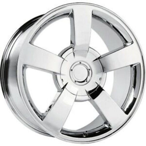 22x10 Performance Replicas PR112 Silver Wheel 6x5.5 (30mm)