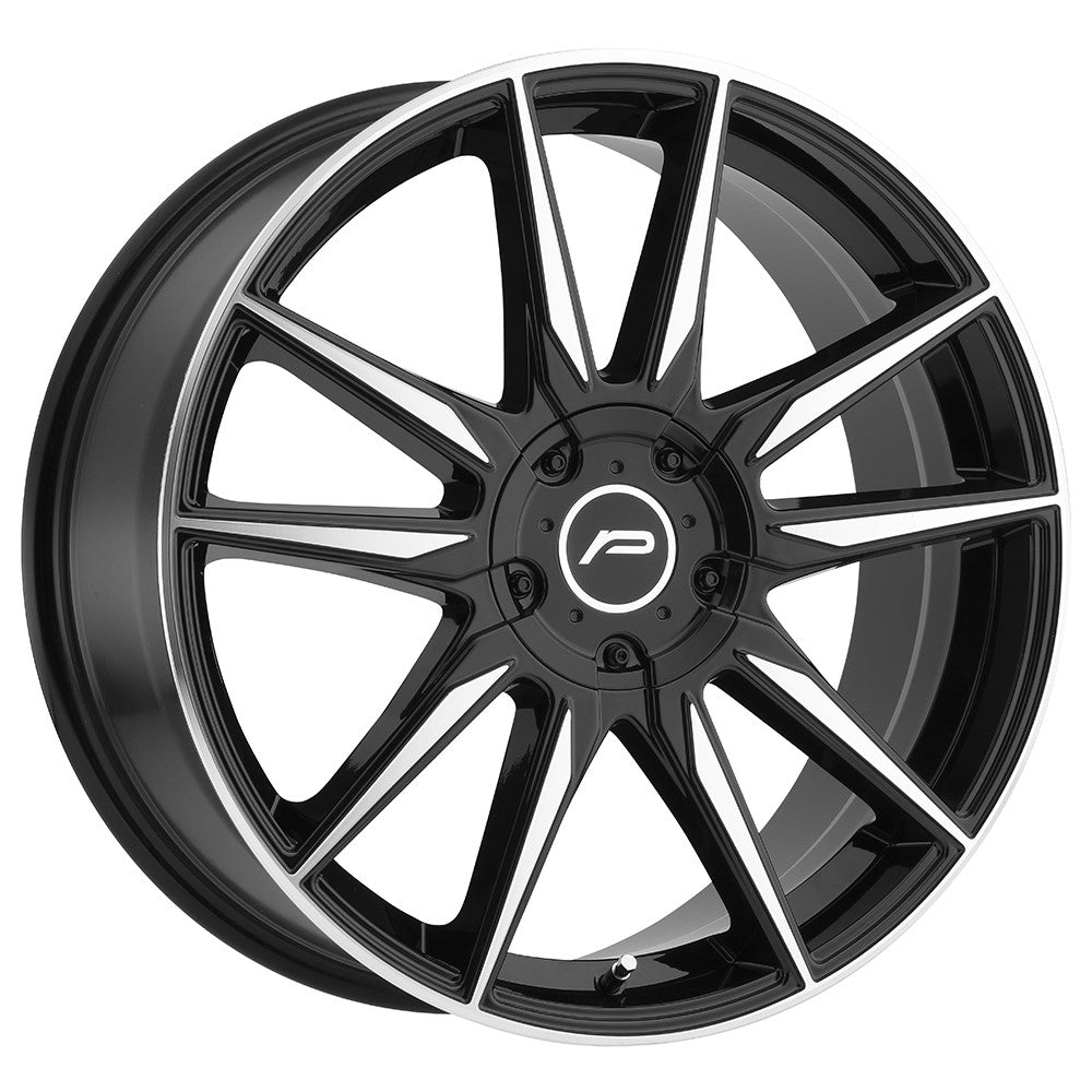 20x8.5 Pacer 790MB Insight Blk Machine Wheel 5x100/5x115 (40mm)