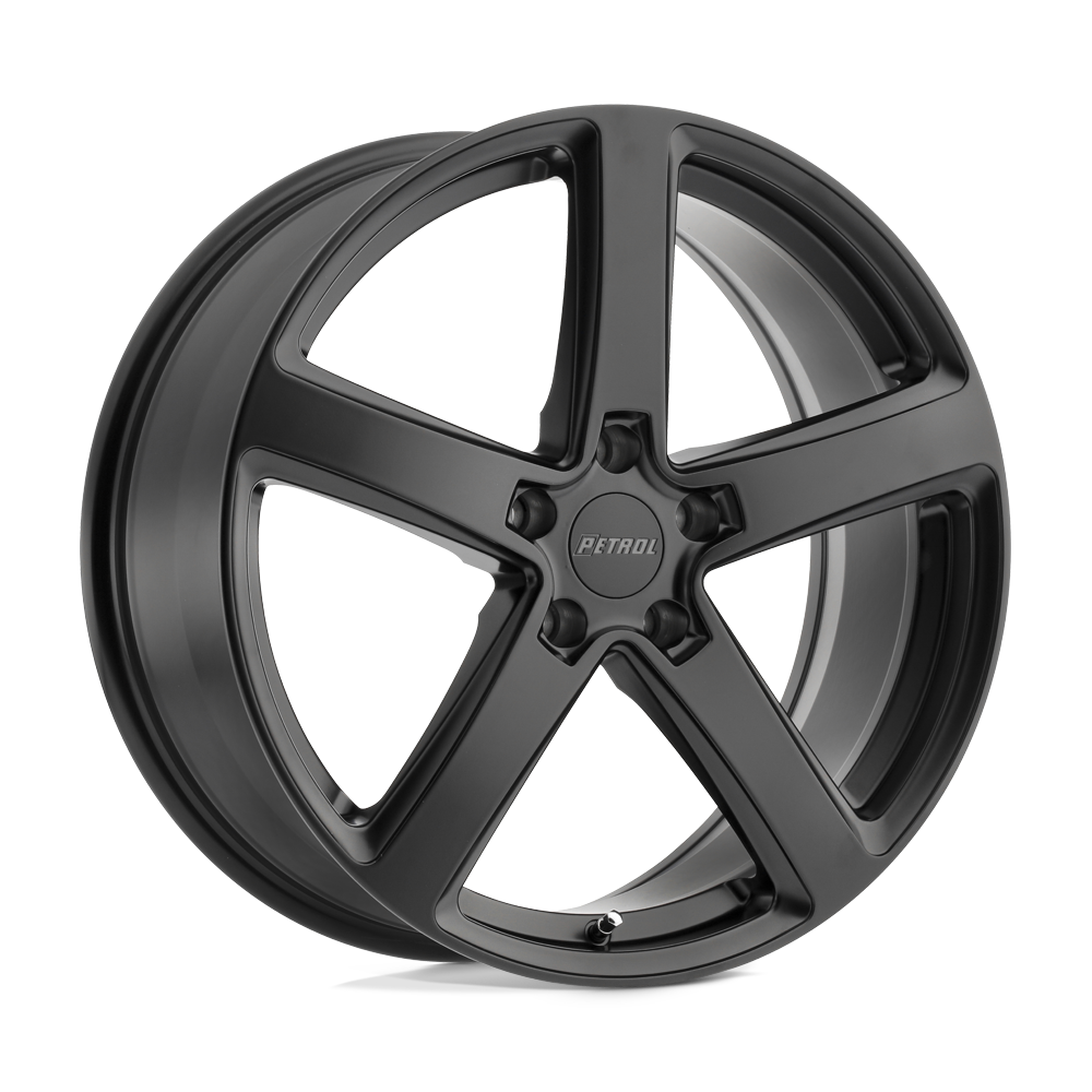 17x8 Petrol P2A MATTE BLACK Wheel 5x120 (35mm)