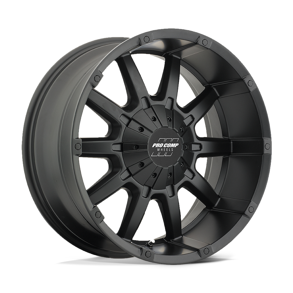 20x9 Pro Comp 5050 Gauge Satin Black Wheel 6x135/6x5.5 (-12mm)