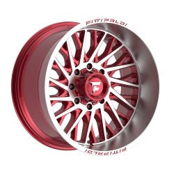 22x12 Fittipaldi Offroad FA08MR Gloss Red Machined Wheel 8x6.5 (-44mm)
