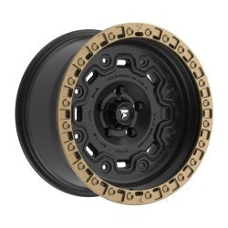 17x9 Fittipaldi Offroad FT100BZ Black Wheel 5x5 (-12mm)